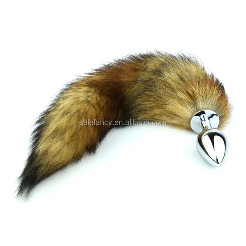 Brown Fairy Cat Tail Anal Plug Tail Fox Tail Butt Plug Anal Toys Gay