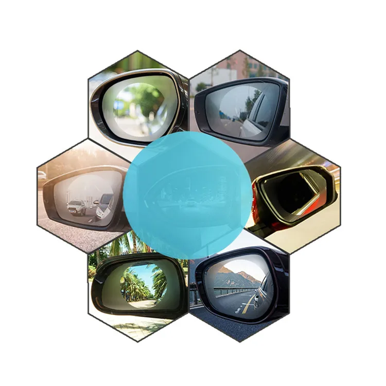 Universal Car Screen Protector Car Rearview Antifog Rainproof Mirror