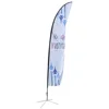collapsible removable banner flag for sporting games