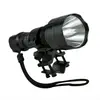 1200lm gun mounted led torch with pressure switch