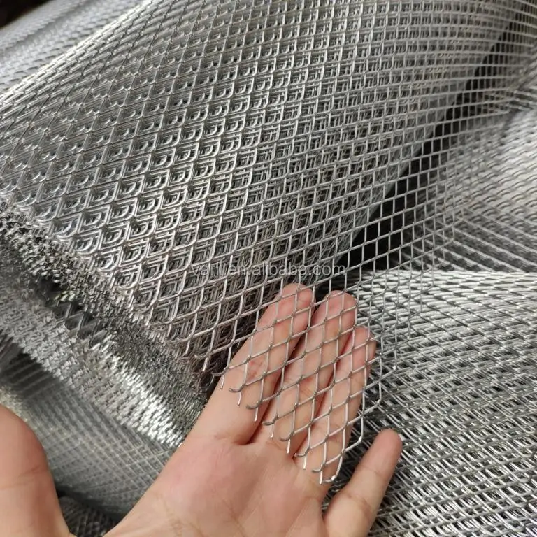 Aluminum Foil Expanded Metal Mesh Stretch Mesh Roll For Filter Buy