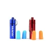 33db reusable sound insulation memory sleeping ear plugs/earplugs with metal case