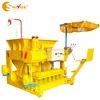 SHIYUE laying a concrete block used QMY6-25 brick moulding machine block brick making machine