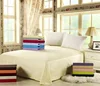 Customized single double queen king luxury colored cotton fabric hotel quality bed sheet flat sheet fitted sheet set for selling