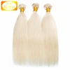 Top Quality Russian Hair Extension Silky Straight 8-30inch Color 613 Blonde Human Hair Weave