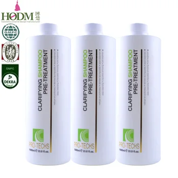 Deep Cleansing Clarifying Shampoo Keratin Treatment Cream Natural