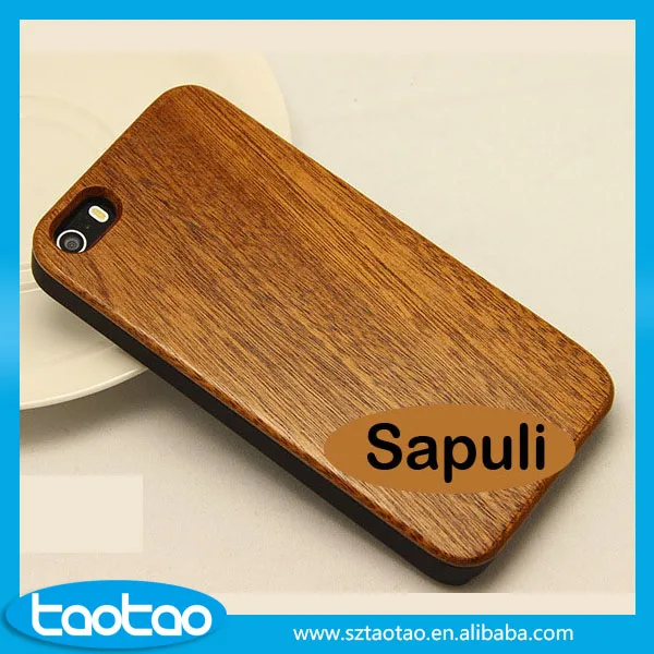 Best Ultrathin blank laser engraving pc wooden case for iphone 6 6s