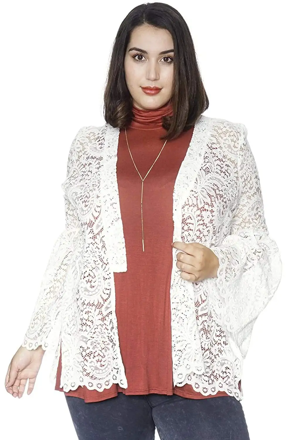 Cheap Plus Size Lace Cardigan, find Plus Size Lace Cardigan deals on ...