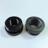 Foundry price customize 13/16*16UN threaded titanium end cap with matt black nitriding