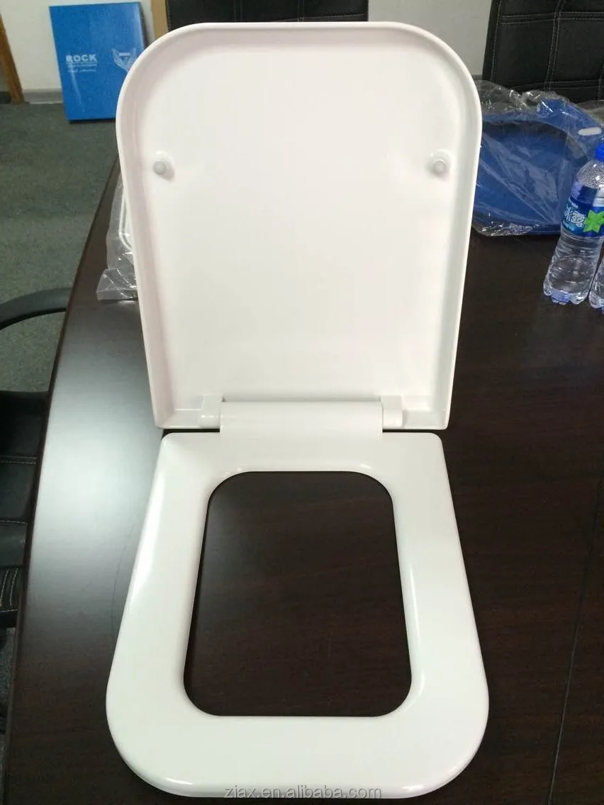 square toilet seat cover