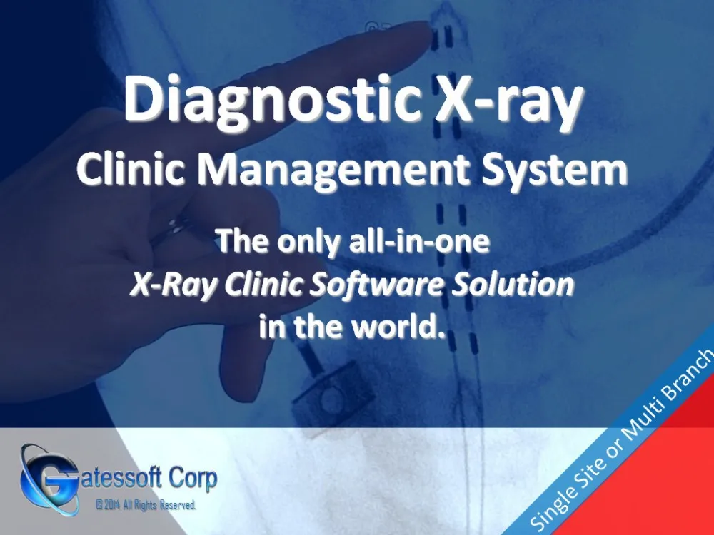 
Diagnostic X-ray Clinic Management System 