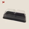 Different size disposable pp food tray cake blister package