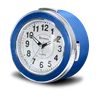 Round shape ABS plastic Shining melody desk alarm clock