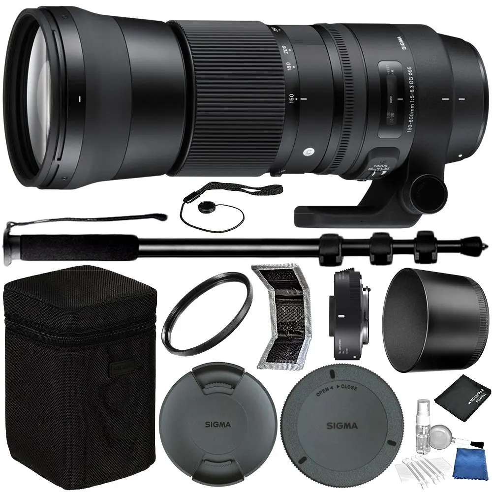 Buy Sigma 150 600mm F 5 6 3 Dg Os Hsm Contemporary Lens And Tc 1401 1 4x Teleconverter Kit For Canon Ef Bundle With Manufacturer Accessories Accessory Kit 19 Items In Cheap Price On Alibaba Com