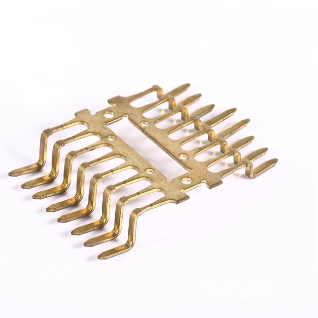 Custom Precision Brass Wiring Harness Male Terminal Series For Wire