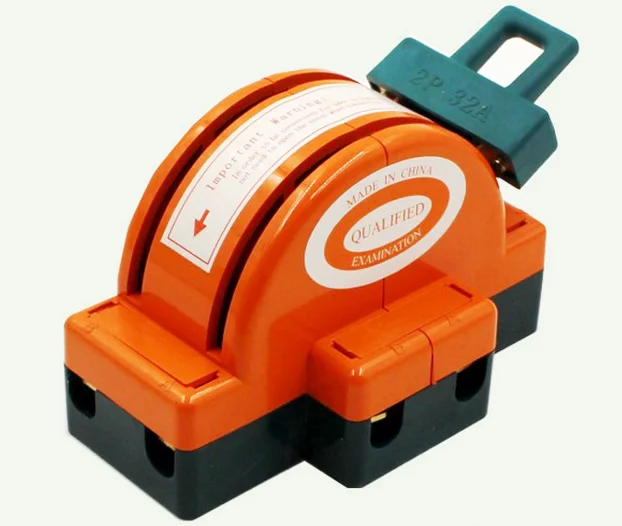 最好的质量最低价格铜质量双刀三刀开关 2 p 32a