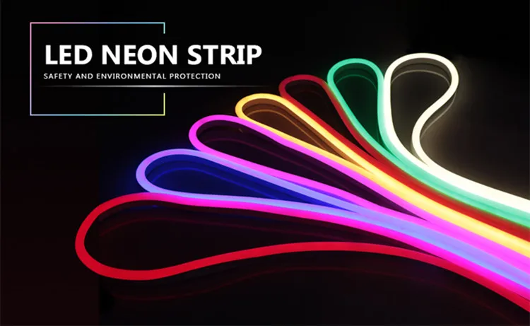 Factory Price Red Green Yellow Rgb 220v 2835 Led Flexible Neon Red Green Yellow Rgb 220v 2835 Led