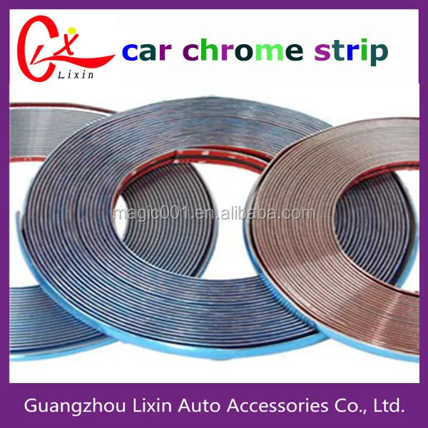 20m Chrome Moulding Trim Tape Car Protector Strip Moldings Buy Car