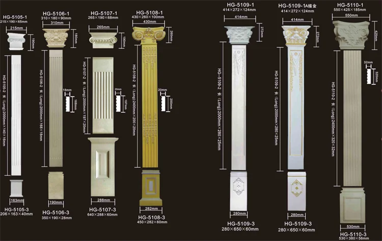 High Density Pu Column Polyurethane Roman Columns Roman Pillar Type   HTB1rc6oMXXXXXaQXFXX760XFXXXI 