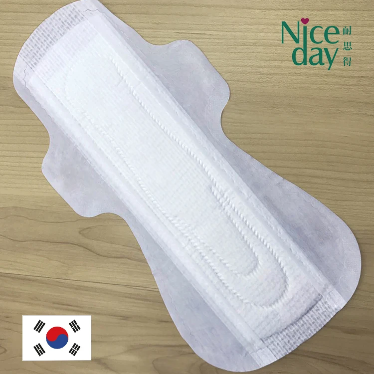 China Factory Price 330mm Lady Care Korean Sanitary Pad Export To Korea