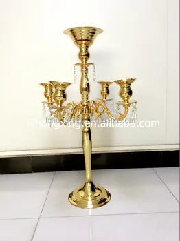 candelabra gold wholesale centerpieces metal table larger