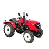 China agriculture tractor 40hp 4x4 wheeled drive 404 farm tractor with canopy