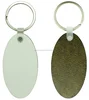 Sublimation MDF Key ring/sublimaiton keychain/printable key ring Oval shape