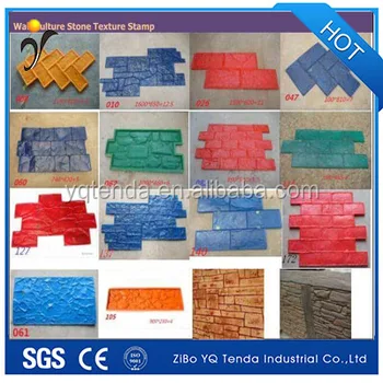 Flexible Rubber Concrete Stamp Mats Mould For Pavement Buy