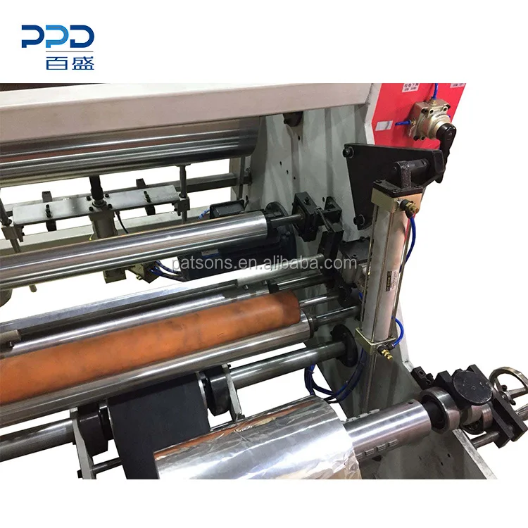 2.5kw Electric Semi Auto Aluminium Foil Perforation Rewinder Machine
