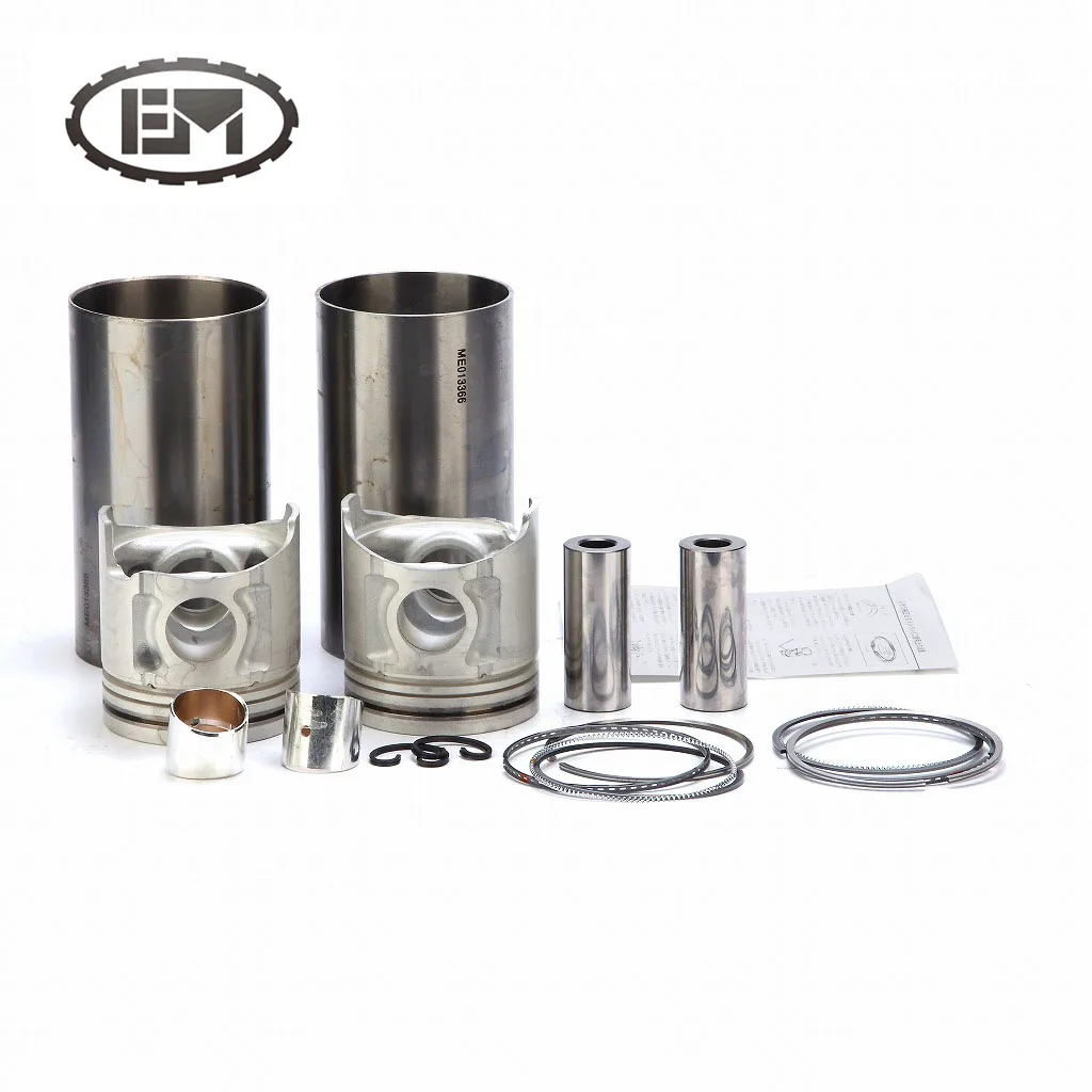 SLEEVE&PISTON KIT ME993531 FOR MITSUBISHI 6D34 ENGING PISTON RING 