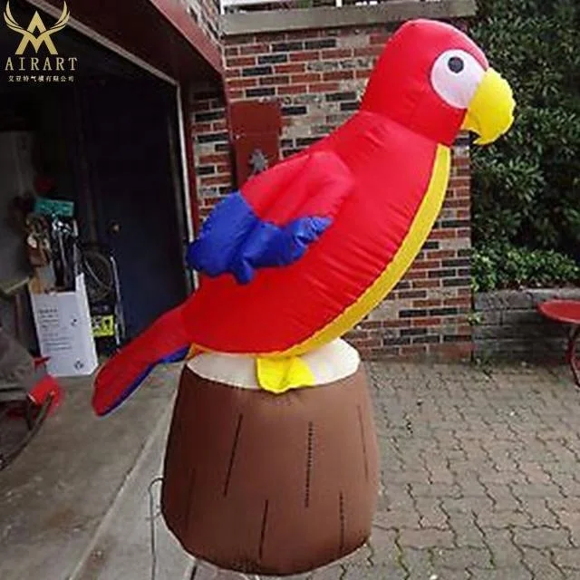 giant inflatable parrot