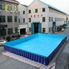 Giant Above Ground PVC Frame Pools, Steel Metal Frame Swimming Pool, Water Park Frame Pool For Sale