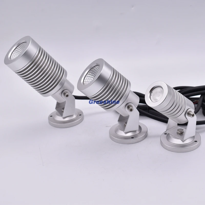 12w Spike Garden Led 24v /230v Ip65 Outdoor Led Landscape Lights Silver