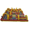 Customize inflatable go kart race track karting track, Inflatable Race Car Circuit with logo for sale