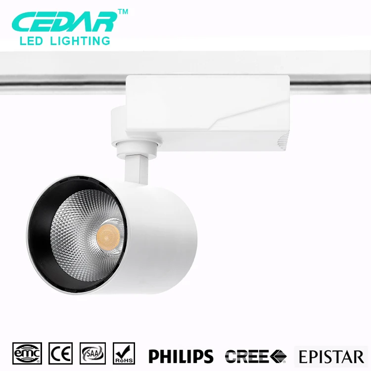 led track spot light for gallery 15w led track light led track lighting wholesale