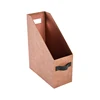 Customized Design Special Paper Cardboard Magazine File Holder Storage Box For Office Desk