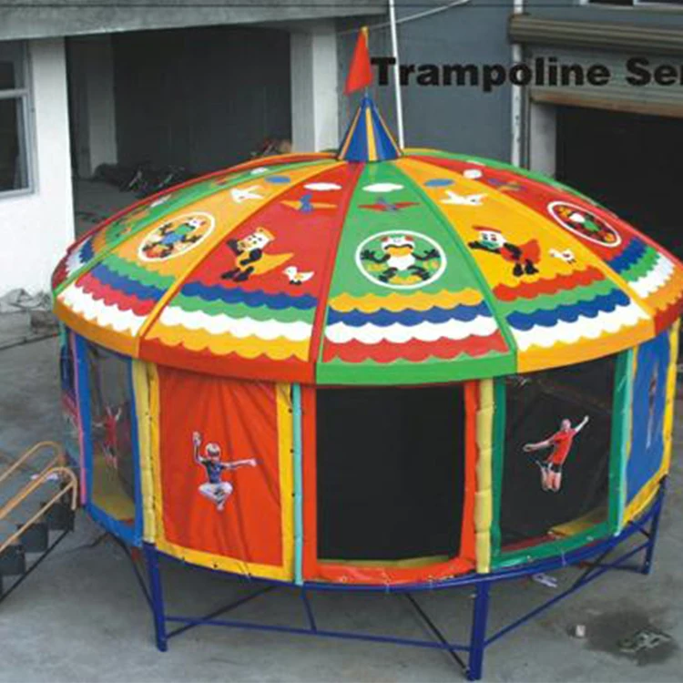 Spring Free 14ft Trampoline Tent With Safety Net For Sale Buy 14ft Trampoline Tent,Spring Free