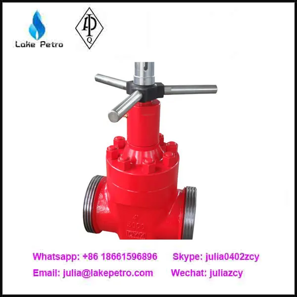 API Wellhead Mud Gate Valve