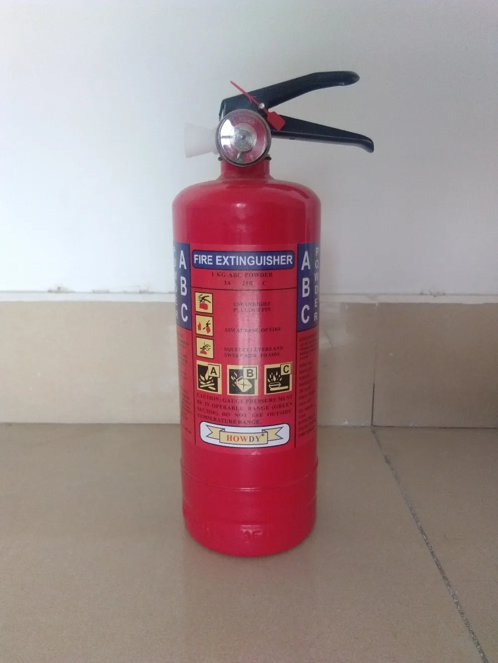 Car Use 1kg Abc/bc Dry Powder Fire Extinguisher / Mini Dcp Fire ...