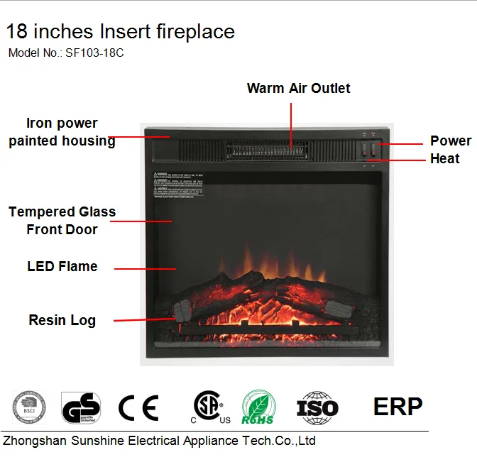 Brown Wooden Small Electric Fires Mantel Buy Electric Fires