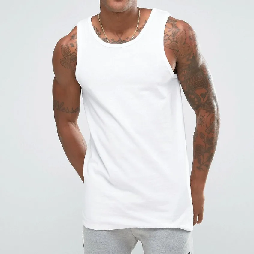 Wholesale Gym Wear,Custom Plain White Tank Top,Bodybuilding Mens Tank Tops Buy Wholesale Gym