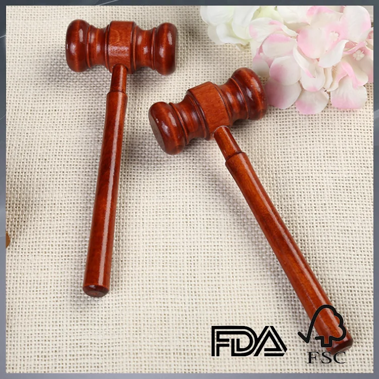Custom Natural Wood Hammer Wooden Law Mallet Wood Gavel Buy Small
