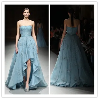 Long Back Evening Dress