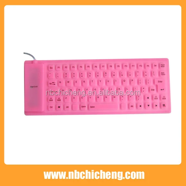 Silicon Waterproof Flexible Keyboard USB Soft Foldable Keyboard Roll Up Keyboard
