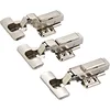 Soft-Closing Cabinet Hydraulic Hinge ,Hydraulic Clip-on Glass Door Hinge