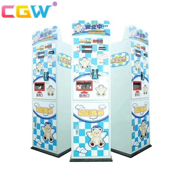 Cgw Coin Exchange Machines Customized Automatic Coin Change Machine For