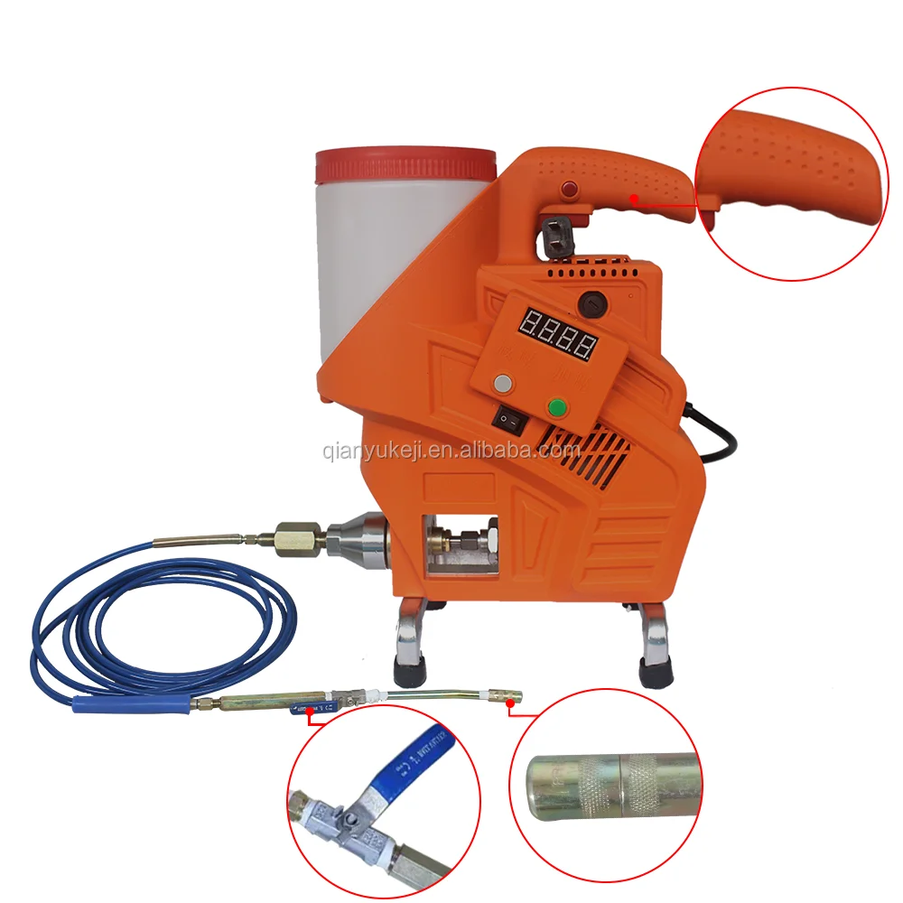 Concrete Injection Grouting Machine Epoxy Polyurethane Pu Foam