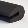 Shaker screen crown bar channel capping rubber