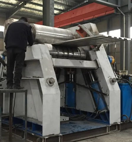 corrugated furnace machine rolling sheet roller metal