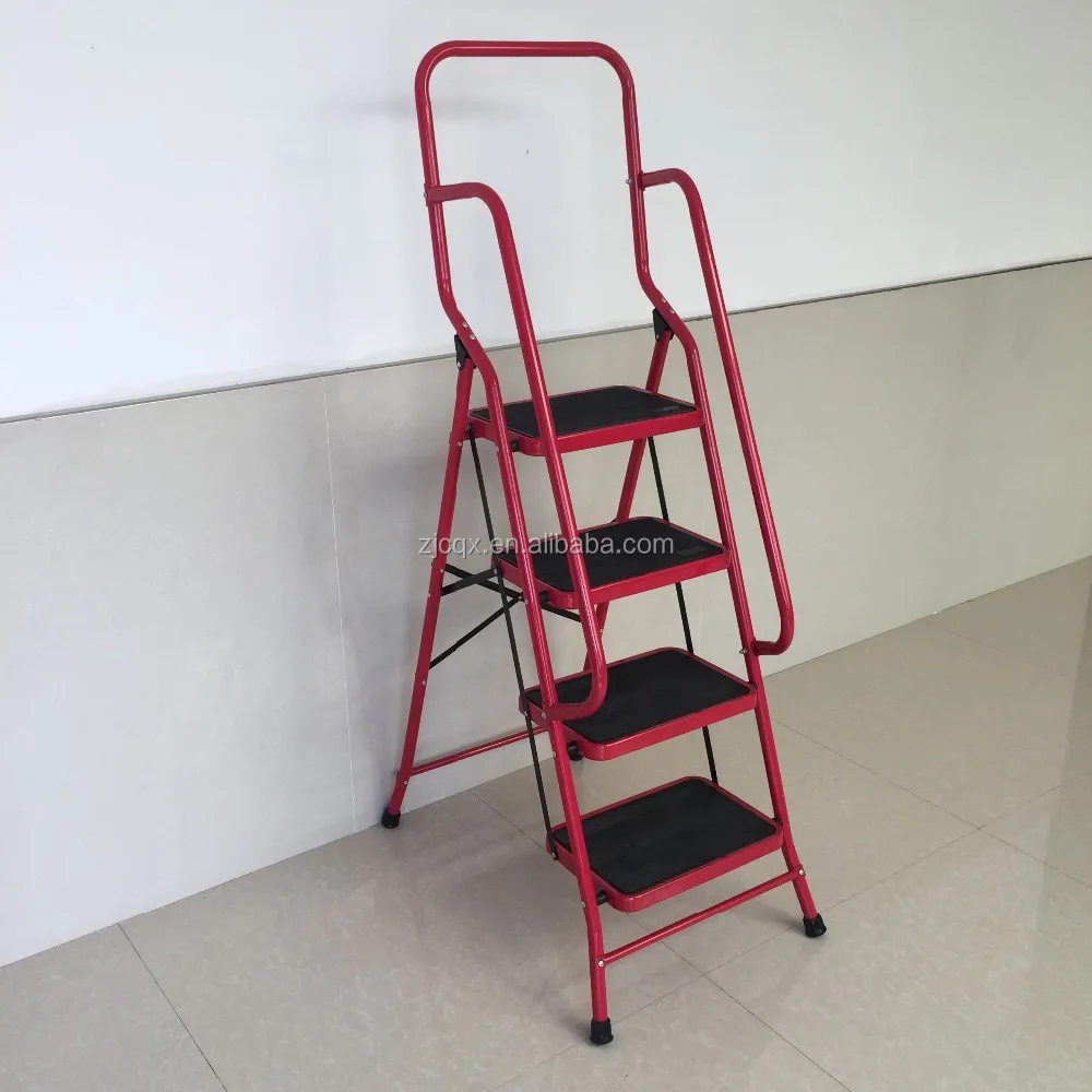 2 Step Stool Folding Ladder Safety Handrail Rail Buy 2 Step Stool Floldable Ladder Tread